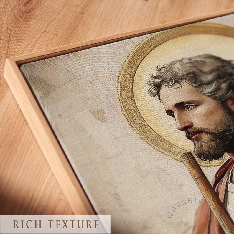 Apostle James the Great Portrait Catholic Art Printable Religious Saint ...