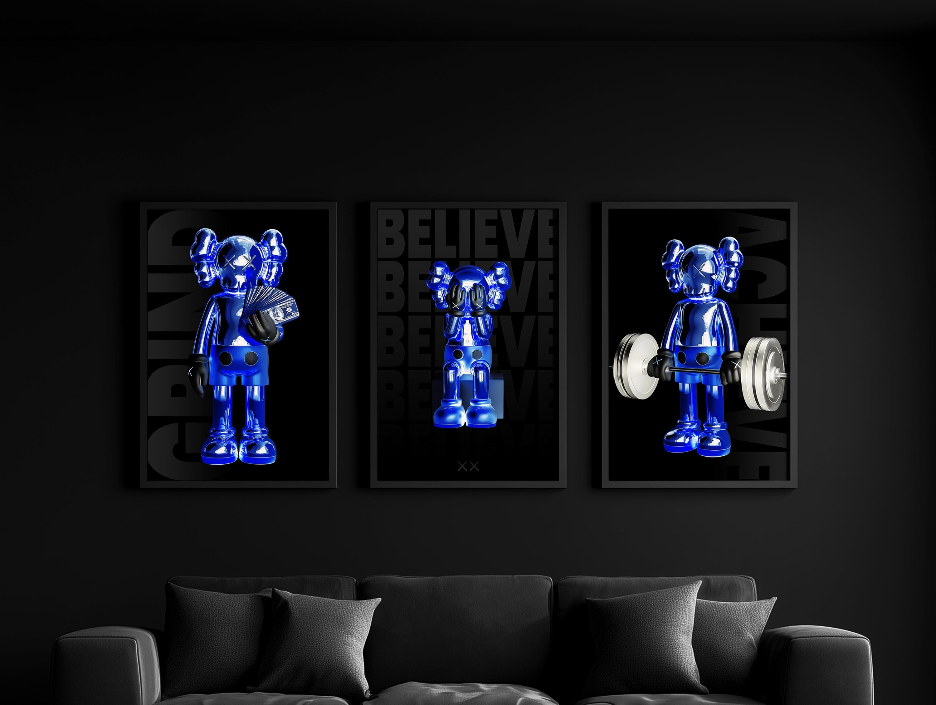 ASTRO アトムモデル アダムリスター シルクスクリーン KAWS LISTER