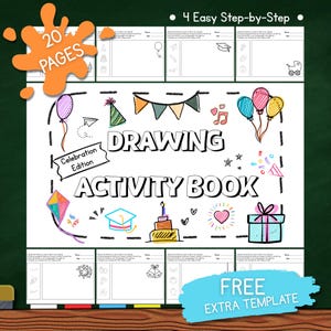 Drawing Book Activity Printable Celebration Edition