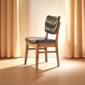 Solid Wood Chair – Natural Handmade Dining Chair for Cafe, Restaurant, Hotel, or Home – Rustic Real Wood Seating