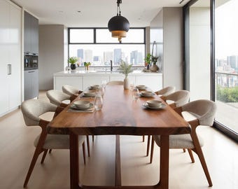 Walnut Furniture, Wooden Tables, Living Dining Room Table, Walnut Design