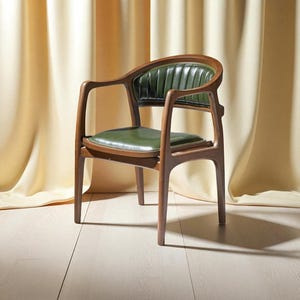 Natural Wood Chair for Cafe, Hotel, Restaurant, Home – Handcrafted Solid Wood Dining Chair – Durable & Stylish Seating