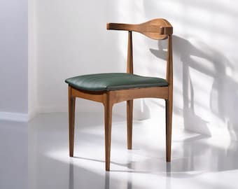 Walnut Wood Chair, Living Room Chair, Kitchen Chairs, Wooden Furniture