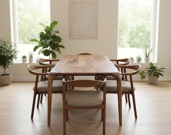 Walnut Table, Living Room Tables, Modern Dining Table, Wooden Kitchen Furniture