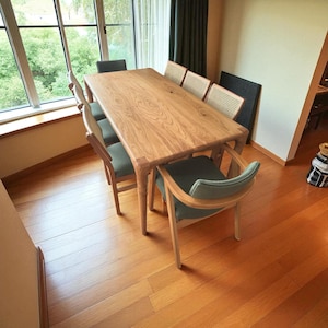 Small Wooden Table, Solid Wood Table, Breakfast Table, Rustic Dining Table, Teak Dining Table, Modern Wood Table