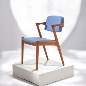 Handcrafted Solid Wood Dining Chair | Modern Rustic Design, Wooden Office & Living Room Chairs, Sustainable Oak Dining Chairs