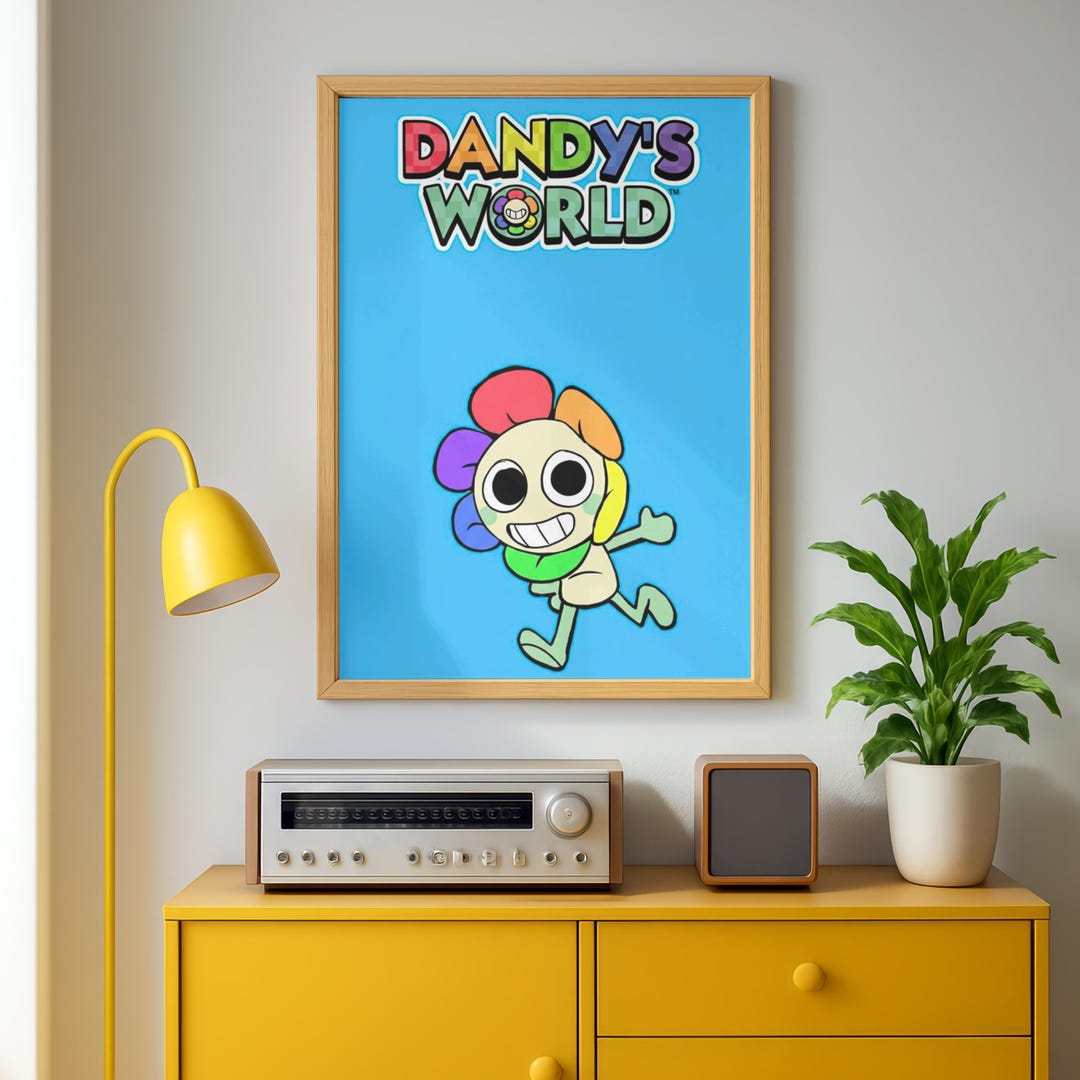 Dandys World, Dandys World Png Poster, Roblox Poster - Etsy