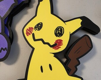 Mimikyu-Inspired LED Light Box