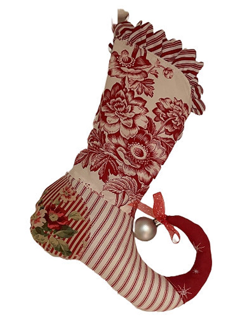 Christmas Stocking Elf Magic Sewing Pattern, Holiday Stocking Download