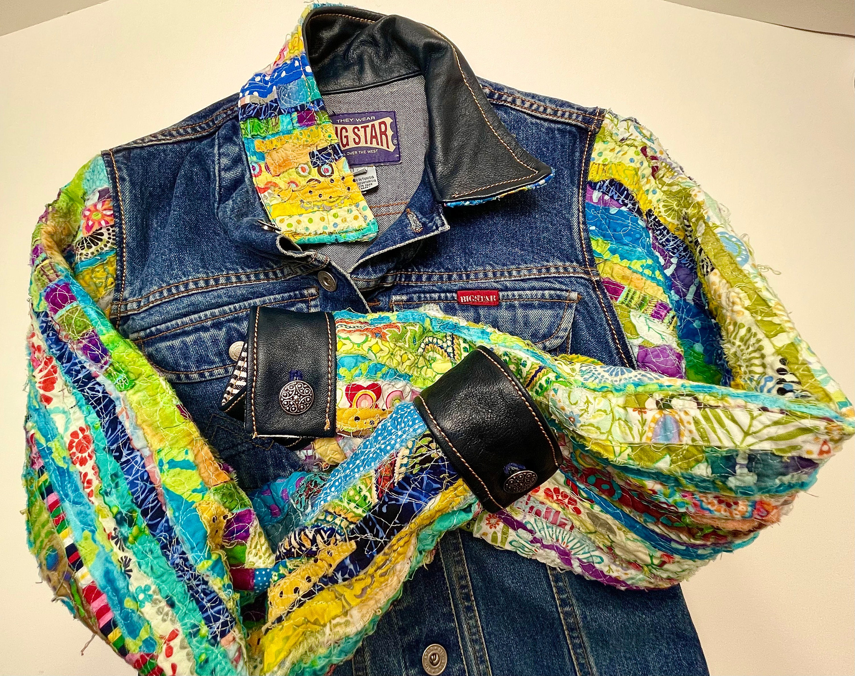 Reimagined Upcycled Distressed Thrifted 
