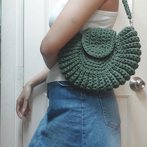 T-Shirt Yarn Crochet Bag Pattern: Easy Eco-Friendly Tote (PDF + Video Tutorial)