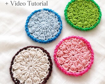 Tea Crochet Coasters Pattern | Easy DIY PDF + Step-by-Step Video