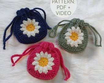 Patroon AirPods-hoesje gehaakt pdf + video – Easy Bag Charm & Pouch DIY