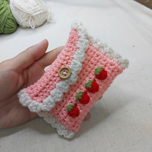 Crochet Wallet Pattern: Easy Card Holder DIY (PDF + Video Tutorial)