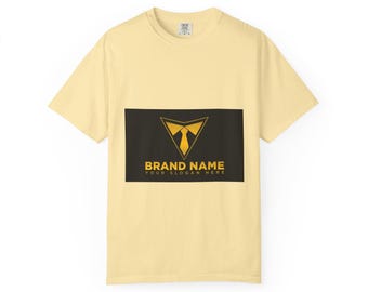 Custom Business Promotion T-Shirt, Unisex Tee for Tailors, Merch, Client Gifts, Business Advertising, Fashionable Networking Shirt