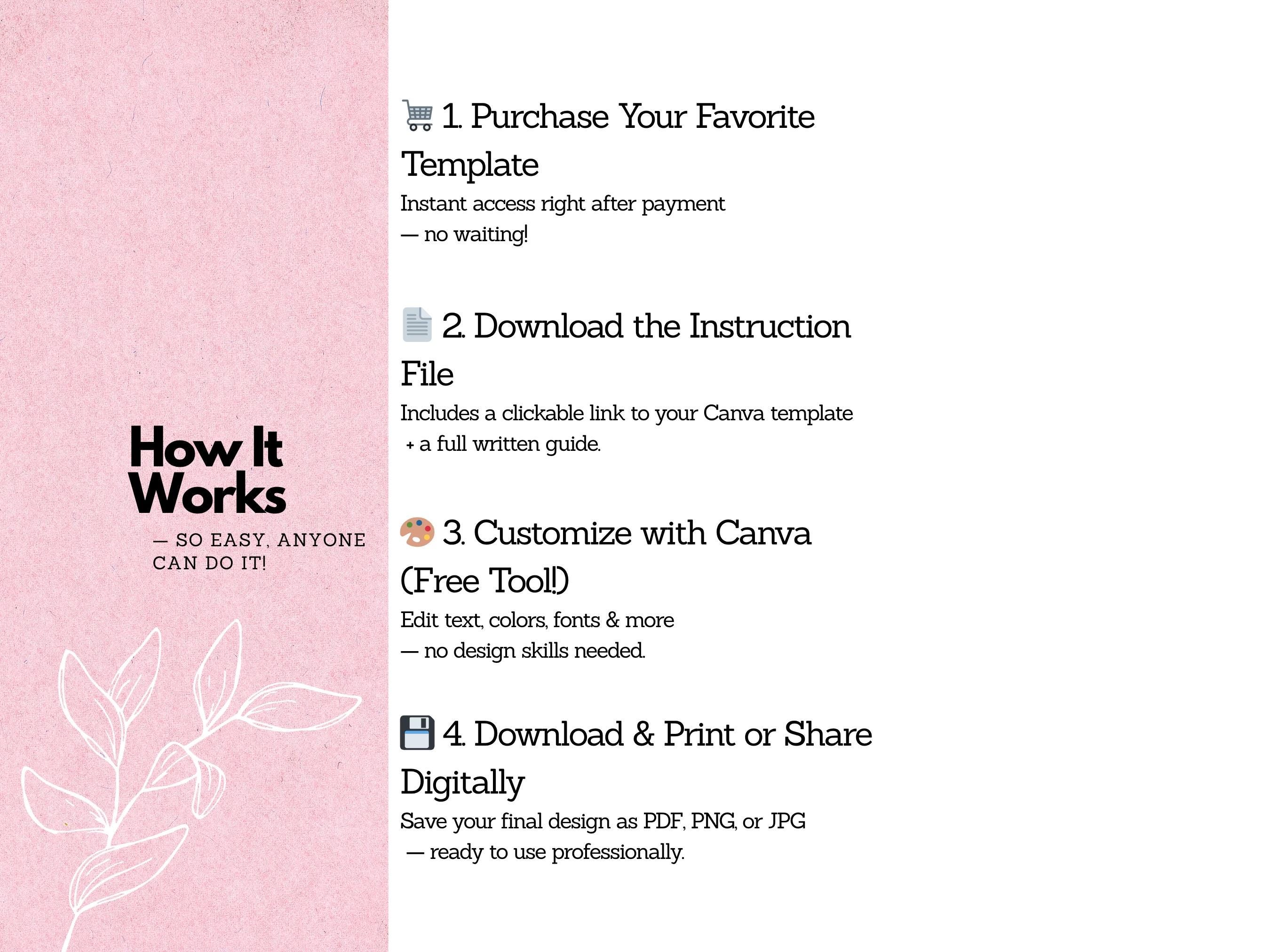 Editable Custom Bakery Flyer Template, Printable Canva Cake Shop Price ...