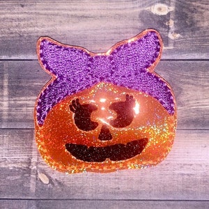 Halloween Jack-o-lantern Headband Feltie