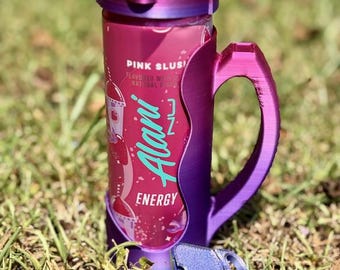12 Ounce Slim Can Holder with Lid & Opener