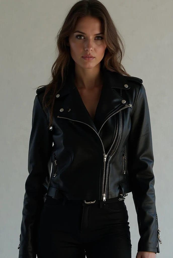ジャケット・アウター FLAREUP Asymmetrical Biker Jacket Asymmetrical Leather Biker Jacket – Akris Inc.