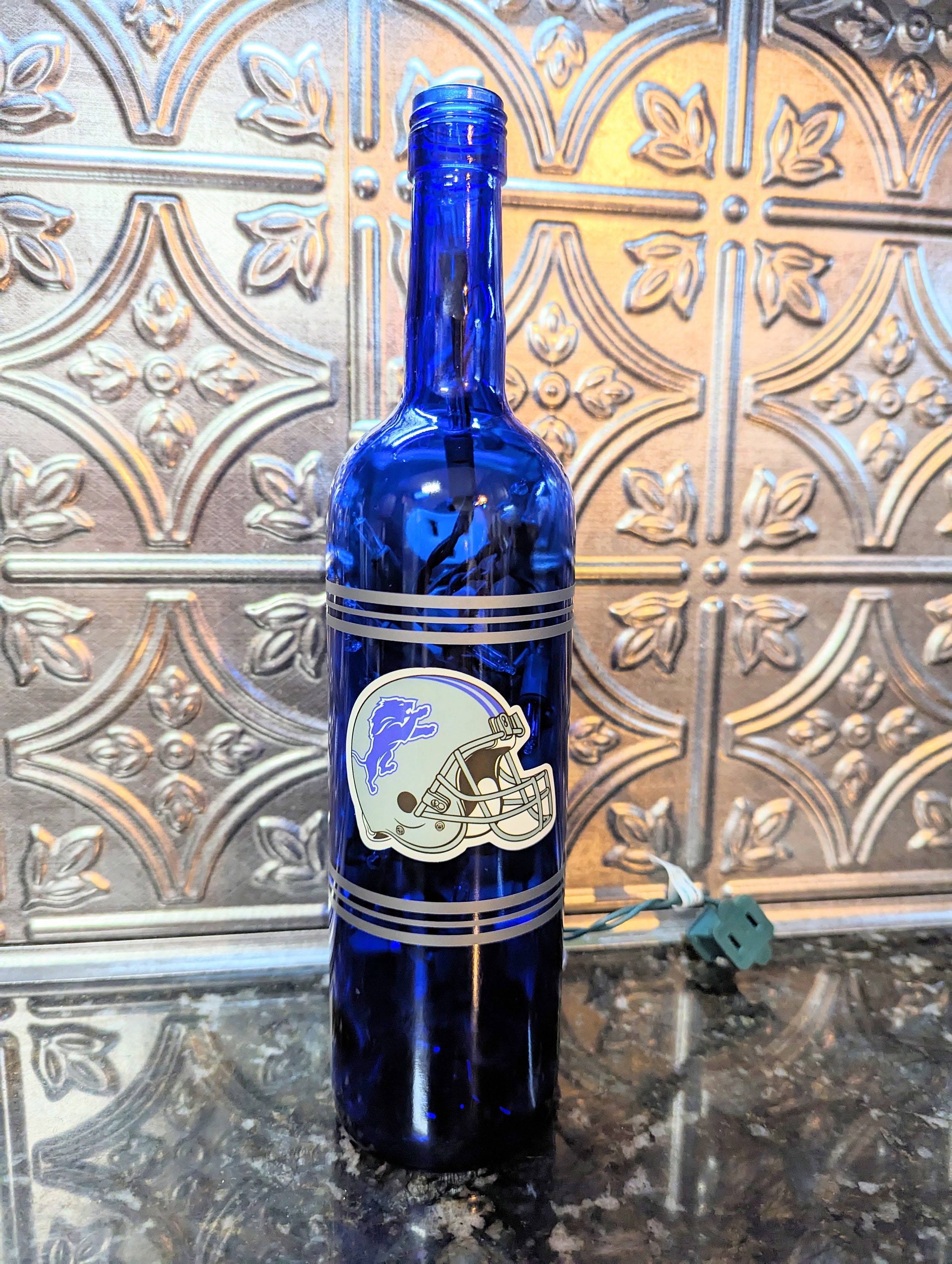 Detroit Lions Led Lighted Bottle 