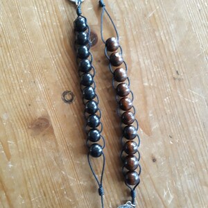 St. Benedict Wooden Pocket Rosaries/Sacrifice Beads/Good Deed Beads image 3