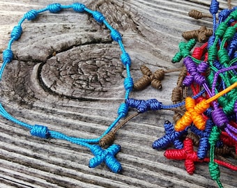 Knotted Rosary Bracelets