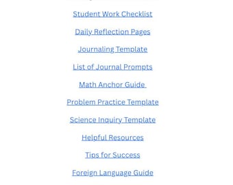 Paquete de hojas de trabajo para la educación en casa: práctica de habilidades elementales en formato PDF (grados 1-6)