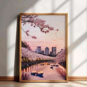 Tokyo Travel Print, Japan Cityscape Wall Art, Japan Watercolor Poster, Japan Painting, Tokyo Home Decor Artwork, Gift for Travelers