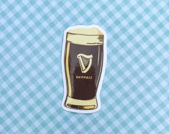 Guinness Sticker | Vinyl Sticker | Glossy Sticker