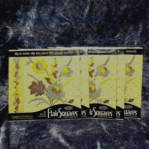 Vintage Flower Power Groovy Wallpaper Tiles - 5 Packs of 15 Sqft - NIB Mid Century Wallpaper - Orignal - Dupont