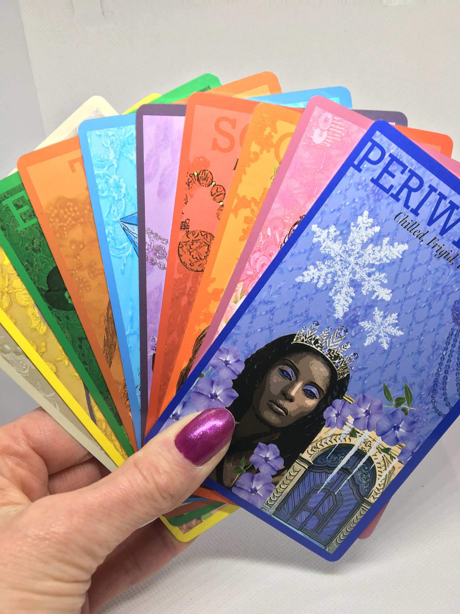 Colour Goddess Casting Cards Self Published Diverse Etsy