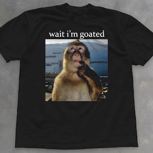 Attendez que je sois barbu - T-shirt Thinking Monkey Meme