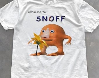 Allow Me To Snoff Shirt - Mr Orange Meme T-Shirt - Weirdcore Tee