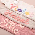 Cozy Baby Sweater | Personalized Embroidery | Keepsake Baby Outfit