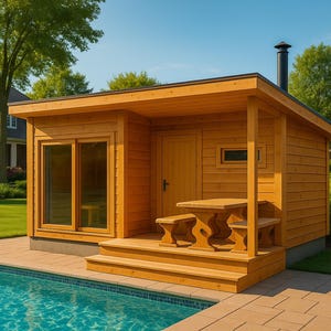Finnish Backyard Sauna – DIY Plans (PDF)