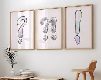 Hypebeast Trendy Symbols Poster Set – Modern Luxury Minimalist Wall Art Print (Digital Download)