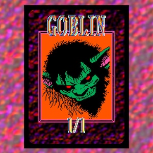 Goblin 1/1 MTG Token Custom Magic The Gathering Proxy (Set of 2)