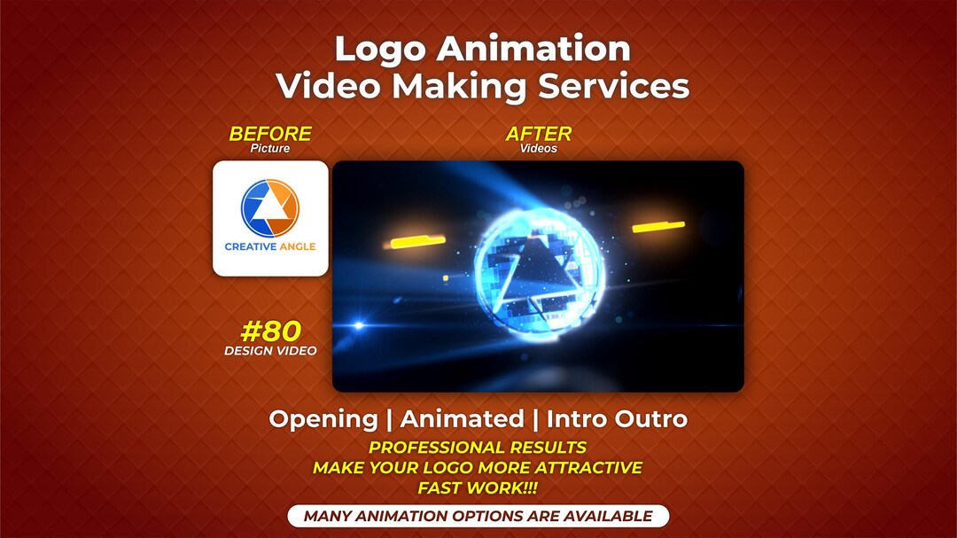 Youtube Channel Logo Intro Animation | Video SFX (MP4 File, FHD) - Etsy