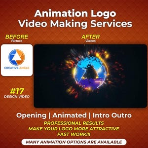 Animated Logo Reveal for YouTube, Business & Social Media | Fast Delivery Available