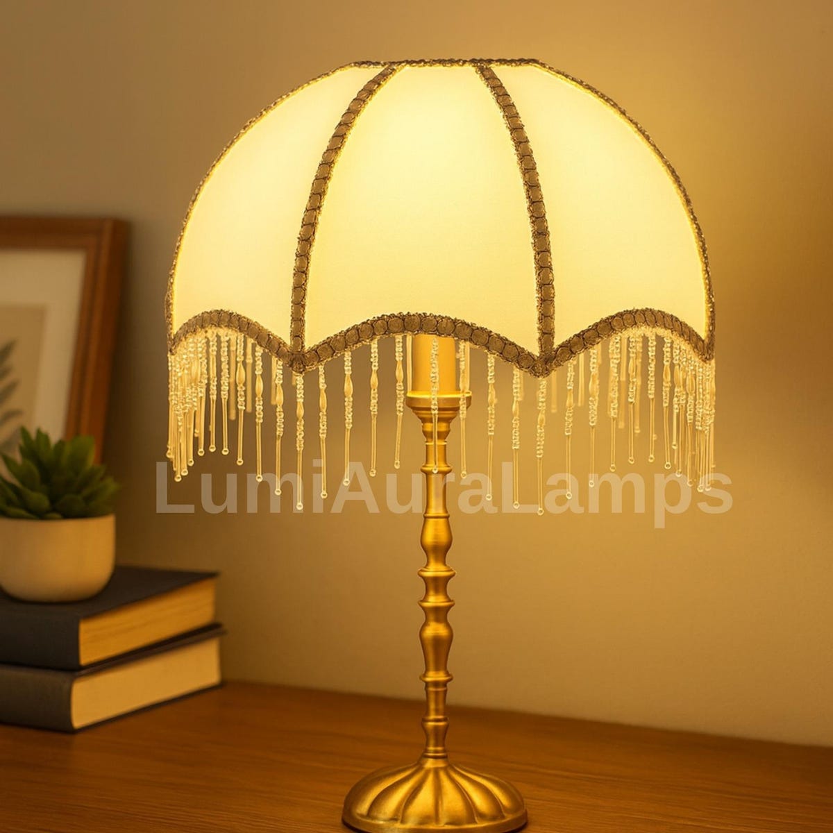 Retro Umbrella Lampshade – Vintage Cloth Light Cover With Tassels for Chandelier - Etsy
