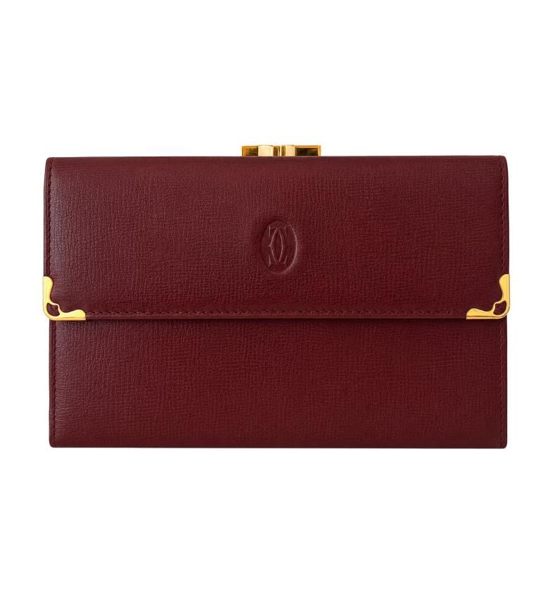 Vintage Must De Cartier Wallet - Etsy