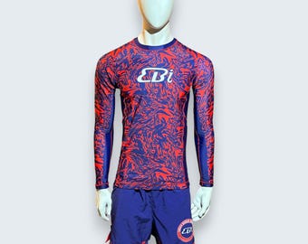 Custom BJJ Rash Guard & Shorts Set | Personalized No-Gi Grappling Uniform