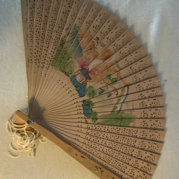 Bamboo Fan - Etsy
