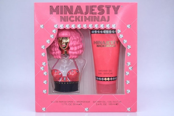 Minajesty Nicki Minaj Gift Set Sealed Box Perfume Shower Gel Pink