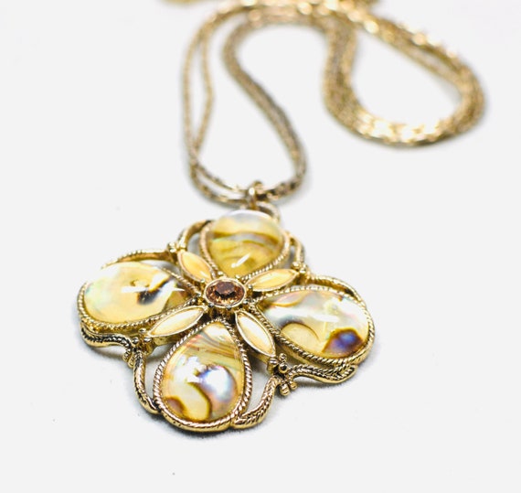 Collection of Monet with Abalone and Rhinestone P… - image 4