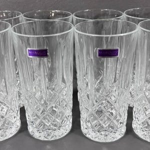 2  sets Waterford Tom Collins glasses from Marquis by Waterford, entertainment, vintage bar ware
