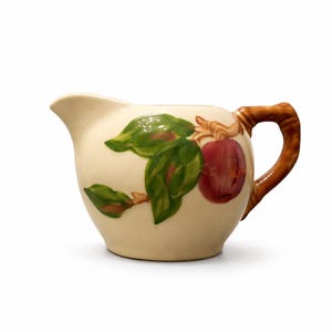 Vintage Franciscan Apple Creamer 1970s Mid Century Gladding McBean California Pottery