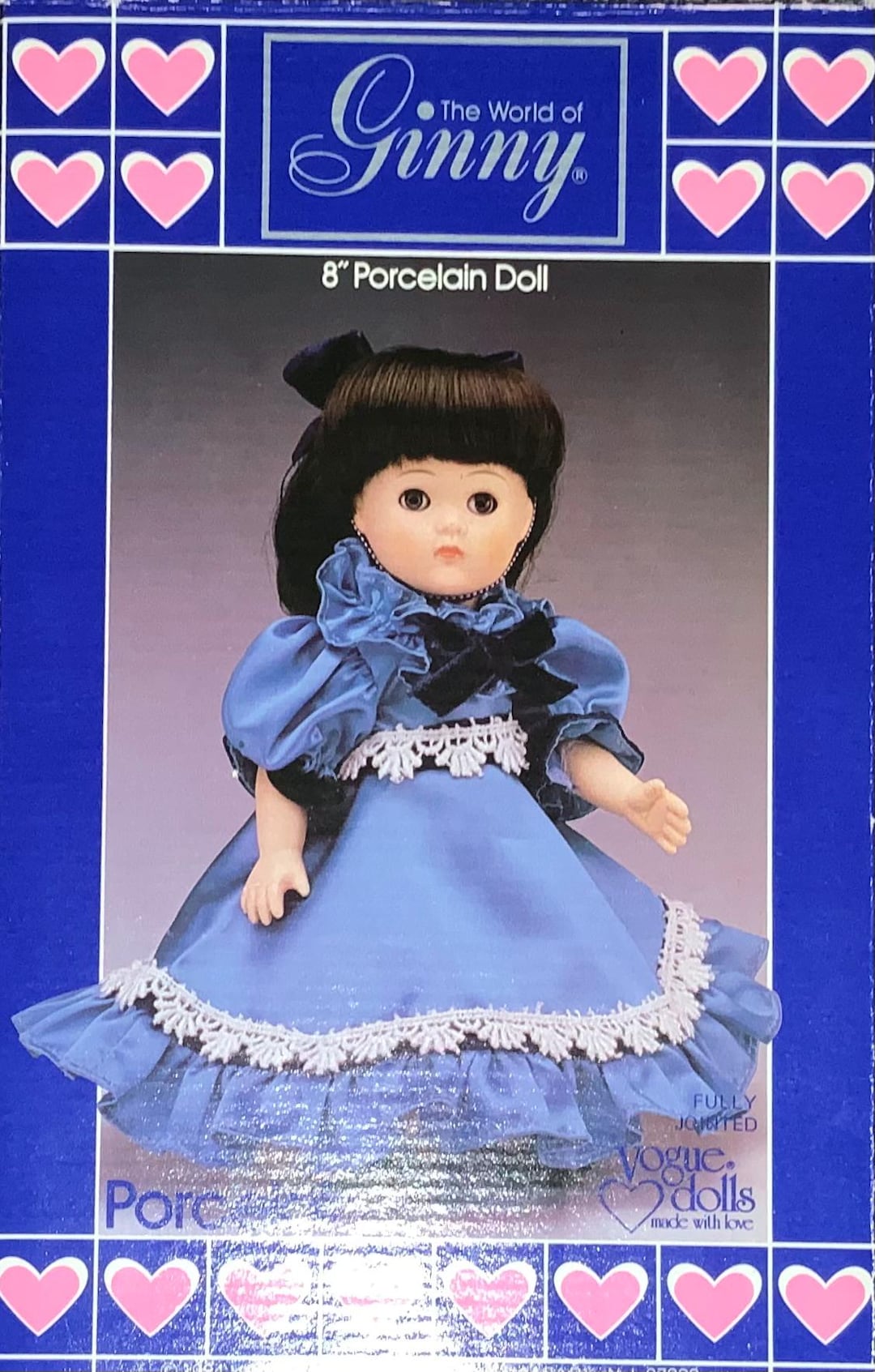 Vintage Ginny Doll 8” Porcelain Vogue Dolls the World of Ginny