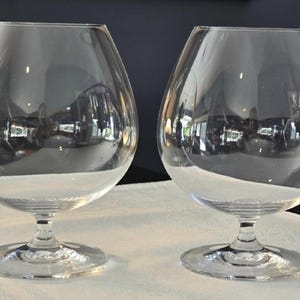 Waterford luxury crystal brandy snifters from Marquis by Waterford, entertainment, vintage bar ware