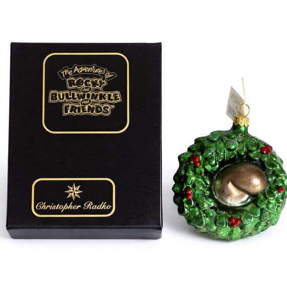 Christopher Radko Rocky Flying Squirrel Ornament: Handcrafted